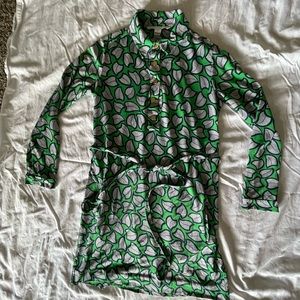 Diane von Furstenberg shirt dress size 6